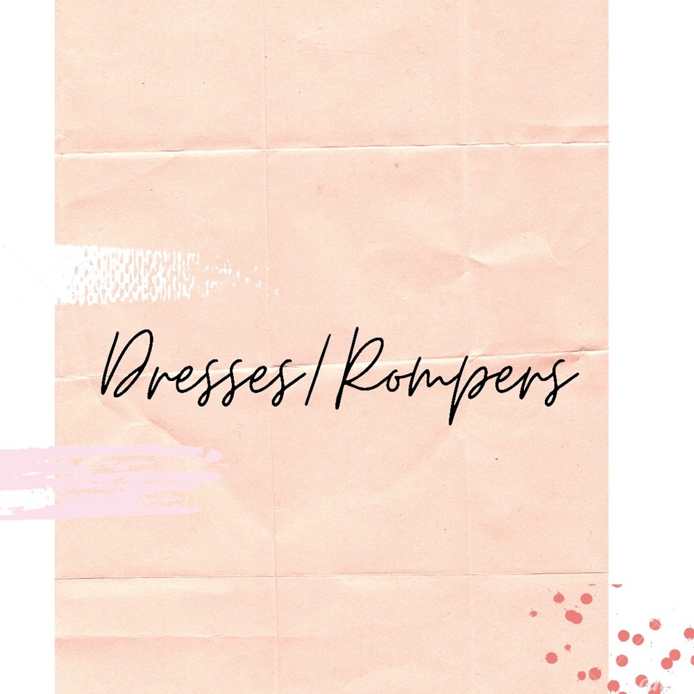 Dresses, Rompers, Jumpsuits